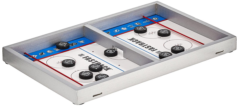 Blue Orange Fastrack NHL Board Game- The Authentic Disc Slinging Fast Action Game Blue - BeesActive Australia