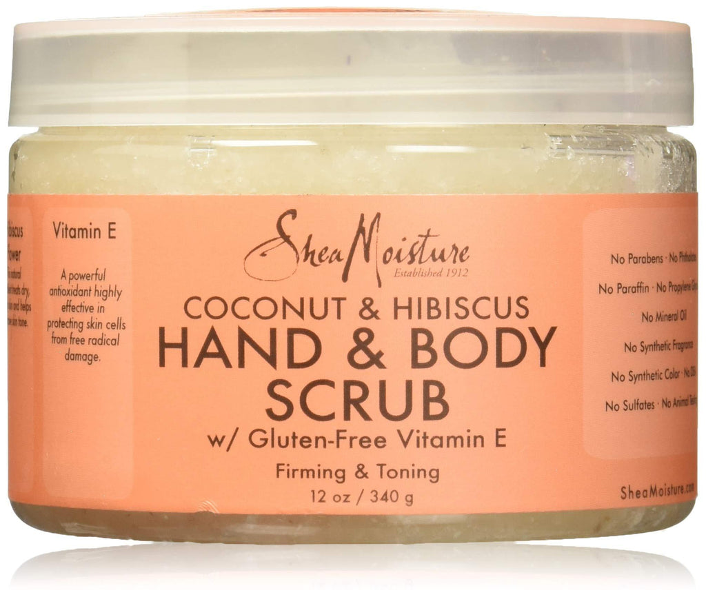 Shea Moisture Sheamoisture Coconut & Hibiscus Hand & Body Scrub, 12 Oz - BeesActive Australia