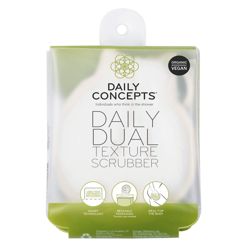 DAILY CONCEPTS Daily Dual Texture Scrubber, 1 Count - BeesActive Australia