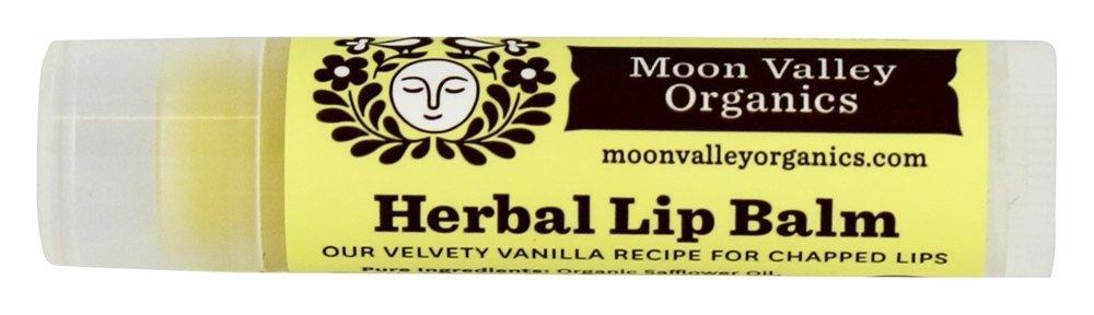 Moon Valley Organics Herbal Lip Balm with Lemon & Vanilla, 0.15 oz (Pack of 2) - BeesActive Australia
