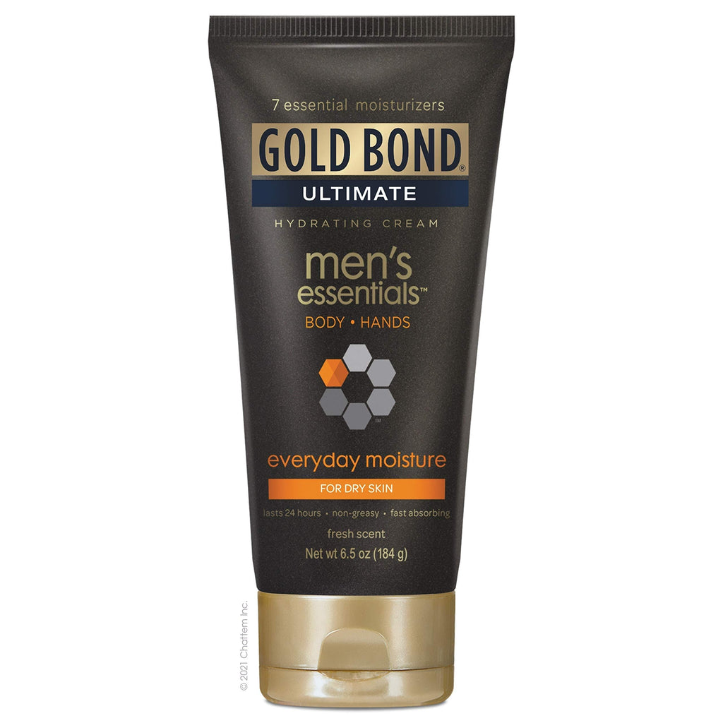 Gold Bond Men's Everyday Essentials, Cream, Fresh scent, 6.5 Ounce 6.5 Ounce (Pack of 1) - BeesActive Australia