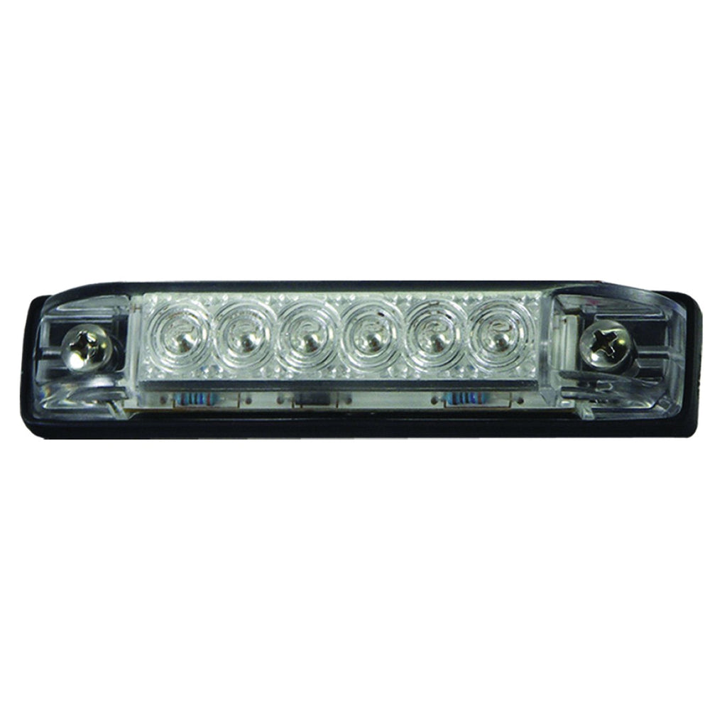 [AUSTRALIA] - T-H Marine LED-51800-DP LED Slim Line Utility Strip Lights, 4" - Clear 