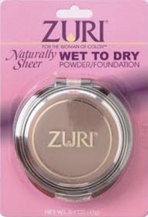 Zuri Naturally Sheer Wet To Dry Pressed Powder - Ebony Whisper - BeesActive Australia