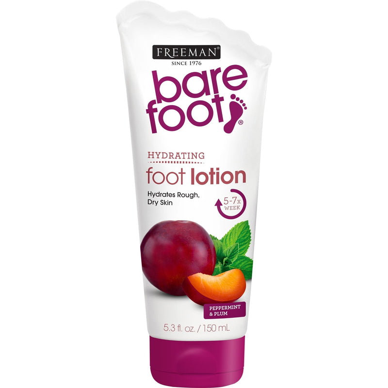 Freeman Bare Foot Smooth + Nourished Skin, Peppermint & Plum 5.30 oz (Pack of 2) - BeesActive Australia