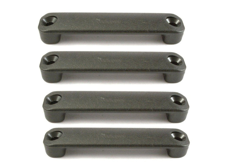 H2o Kayaks 25 mm Webbing HDPE Black Footmans Loop (Pack 4) for 25mm Webbing - BeesActive Australia