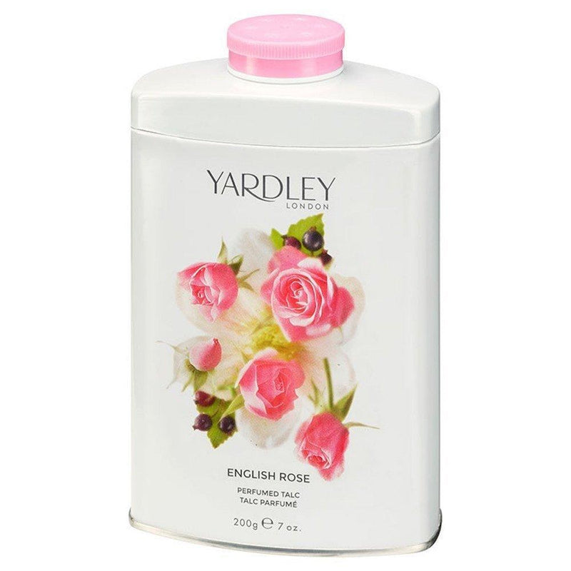 Yardley of London English Rose 7.0 oz Perfumed Talc Powder - BeesActive Australia