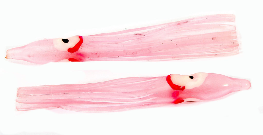 Boone UV Hoochie Skirt Lures (Pack of 5), Bubble Gum - BeesActive Australia