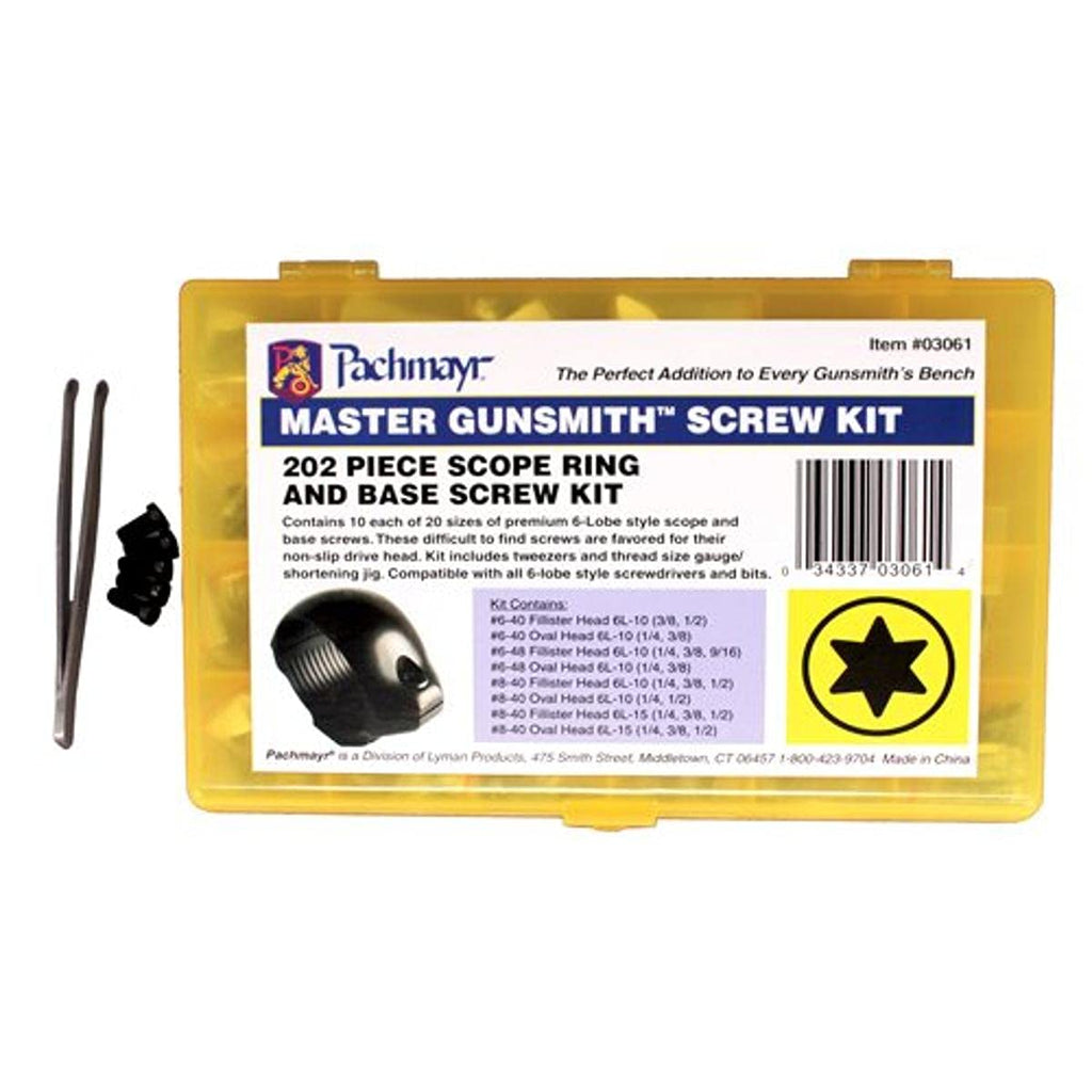 Pachmayr Master Gunsmith Torx-Style Ring and Base Screw Kit - BeesActive Australia