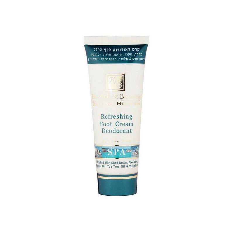H&B Dead Sea Refreshing Foot Cream Deodorant - BeesActive Australia