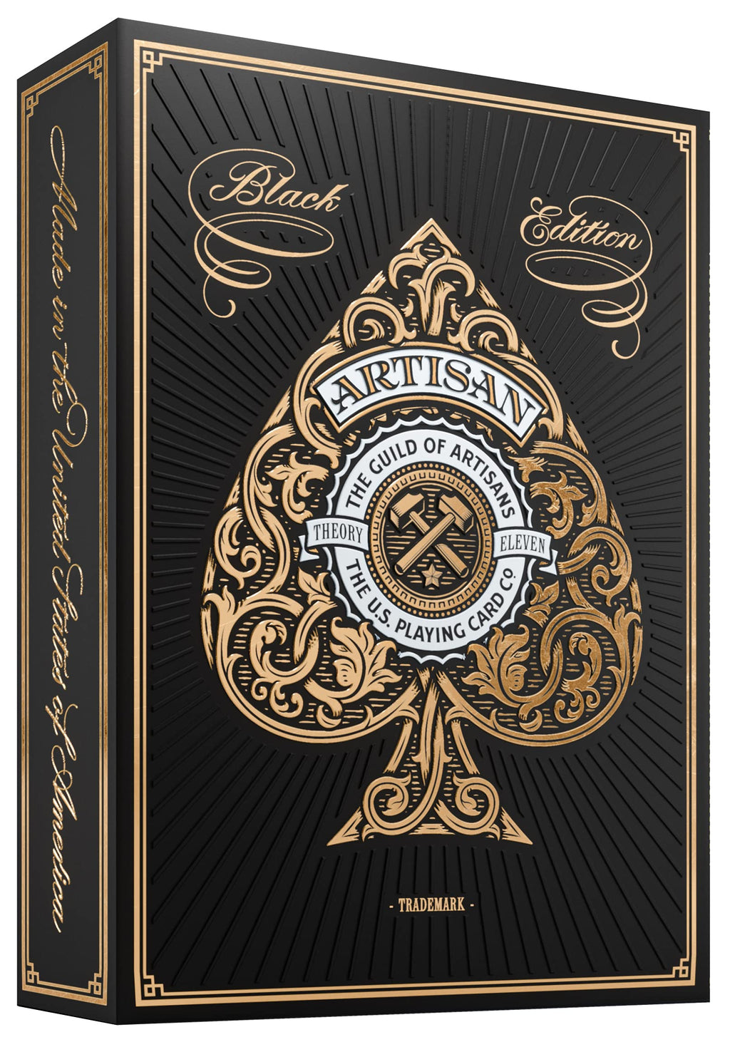 Artisan Playing Cards (Black) - BeesActive Australia