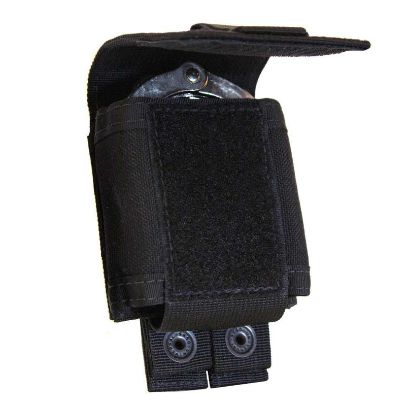 [AUSTRALIA] - Tac Shield Single Cuff Case Molle Pouch, Black, Multi 