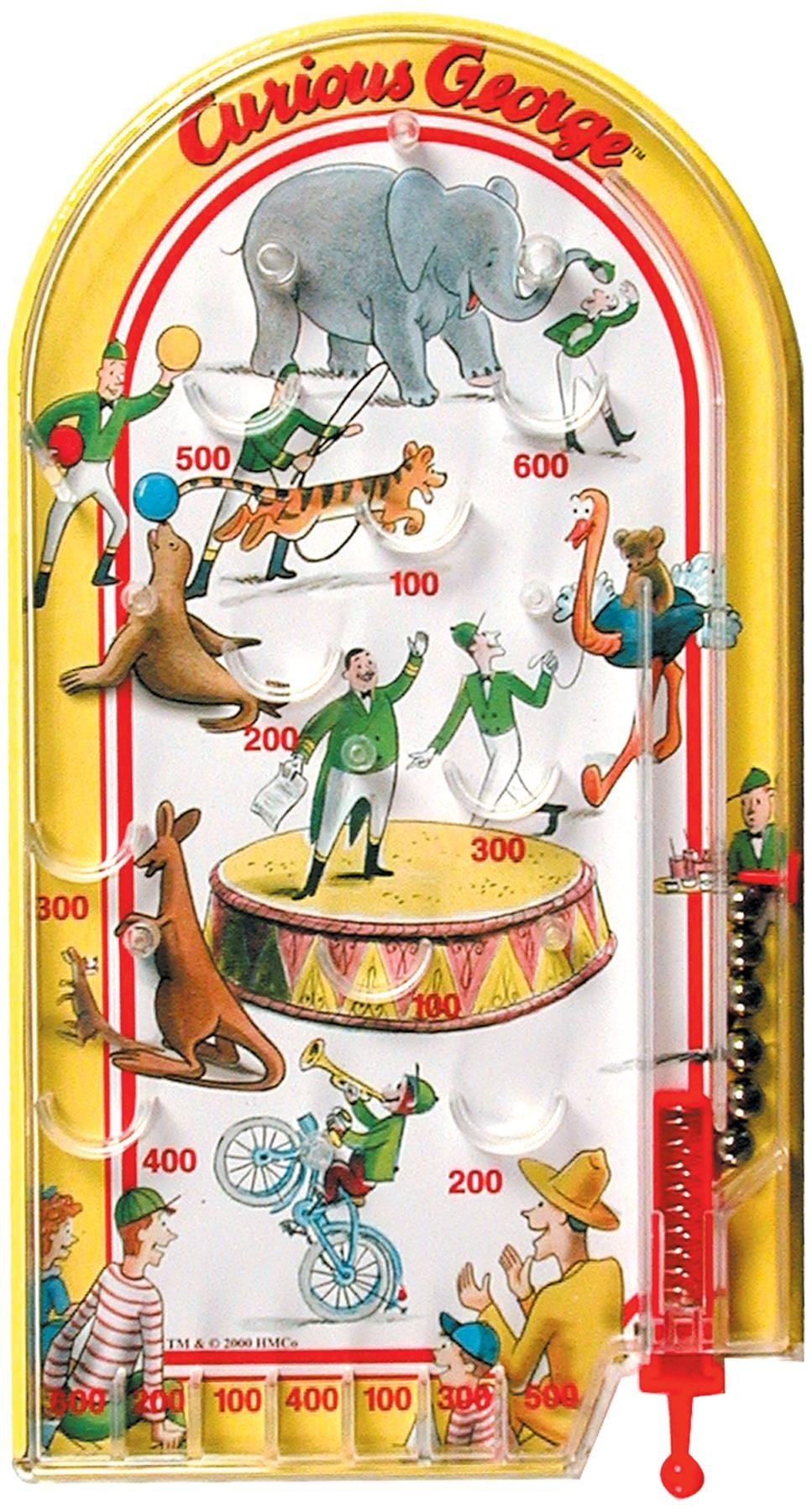 Schylling Curious George Pinball Toy - BeesActive Australia