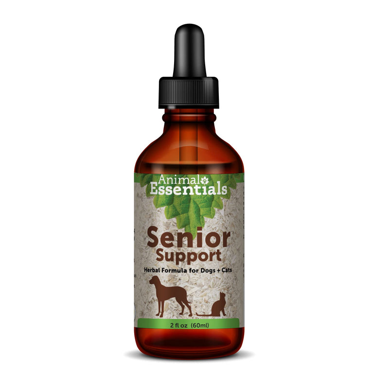 Animal Essentials Senior Support Supplement Dogs and Cats, 2 fl oz - Made in USA Physical and Mental Well-Being - BeesActive Australia