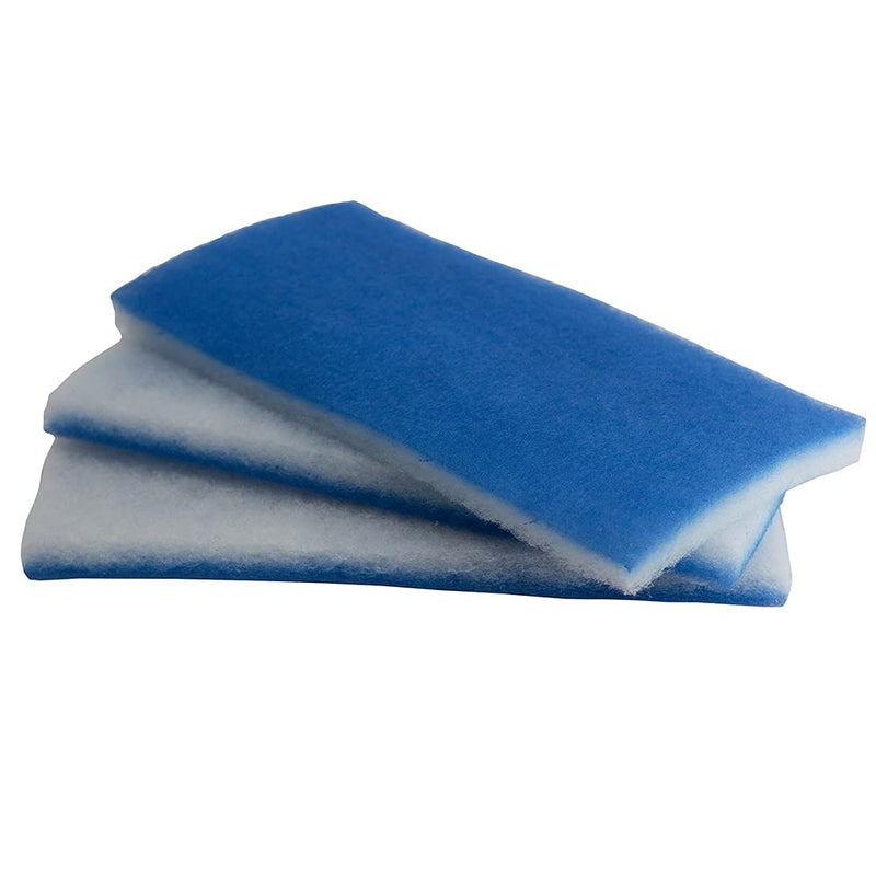 inTank Worlds Best Premium 2 Inch Thick Aquarium Pond Filter Floss | Value Pack (3 Large Pads) 600 sqin | Double Bonded Poly Filter Pads | Easy Cut to fit | Clean Clear Water - BeesActive Australia
