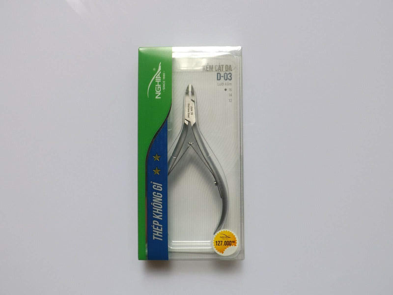 Nghia Stainless Steel Cuticle Nipper C-04 (Previously D-03) Jaw 16 - BeesActive Australia