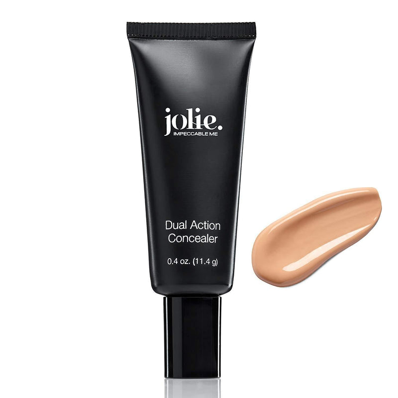 Jolie Dual Action Concealer - Neutralizing Undereye Concealer (Light Peach) Light Peach - BeesActive Australia