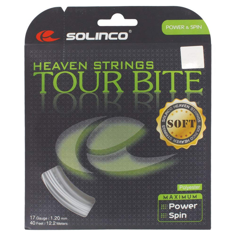 Solinco Tour Bite Soft - Tennis String - 40 Foot Pack Set 16G (1.30mm) - BeesActive Australia