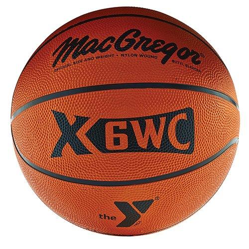[AUSTRALIA] - MACGREGOR Official Rubber Basketball W/YMCA Logo 