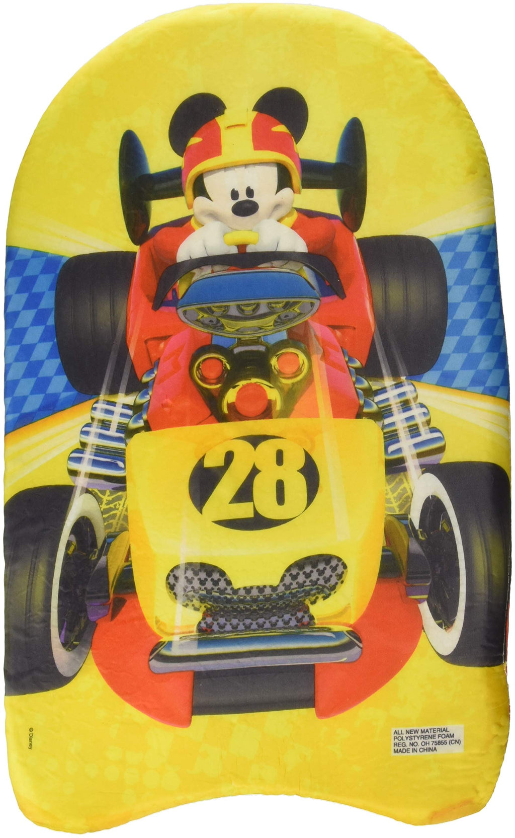 [AUSTRALIA] - UPD Mickey & The Roadster Racer Foam Kickboard, 17" x 10.5", Multicolor 