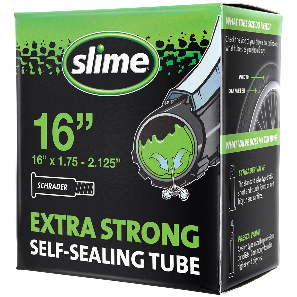 Slime 30045 Bike Inner Tube Puncture Sealant, Extra Strong, Self Sealing, Prevent and Repair, Schrader Valve, 26" x 1.75-2.125" - BeesActive Australia