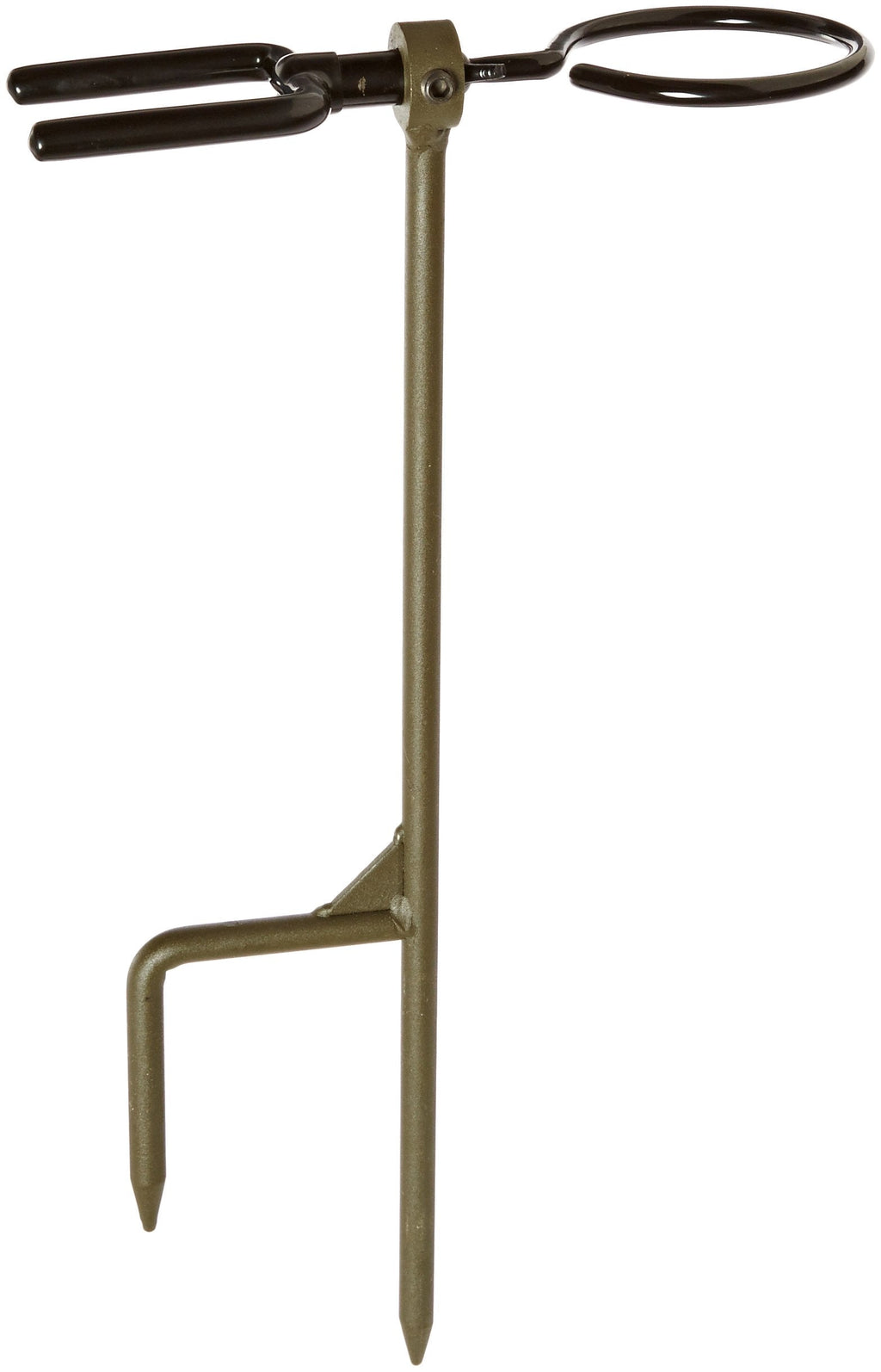 HME Products Archer's Ground Stake with Arrow Ring, Olive, 16.54x5.12x1.38 - BeesActive Australia