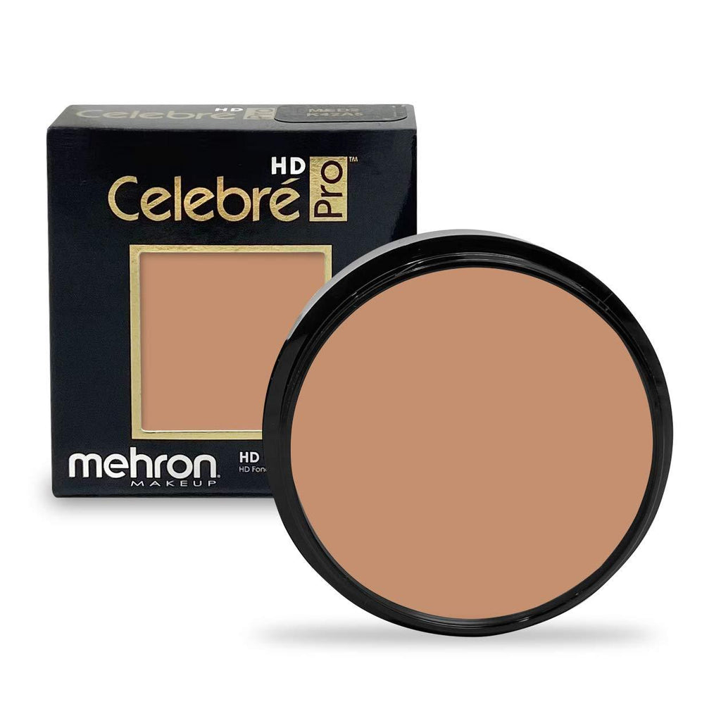 Mehron Makeup Celebre Pro-HD Cream Face & Body Makeup (.9 oz) (MEDIUM DARK 2) Medium Dark 2 - BeesActive Australia