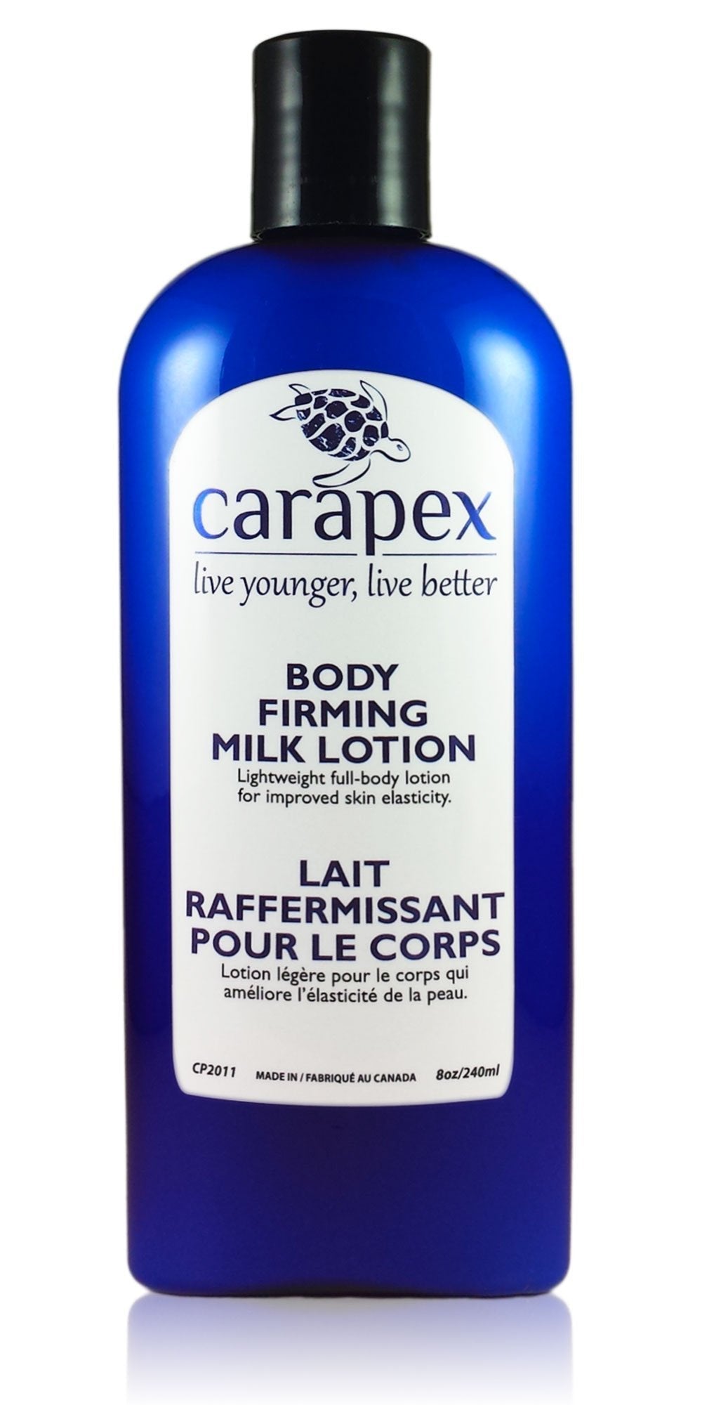 Carapex Body Firming Milk Lotion, Non Greasy, Anti-aging, Tightening, Hydrating, Natural for Dry and Sensitive Skin, Unscented, 8oz (Single) Single - BeesActive Australia