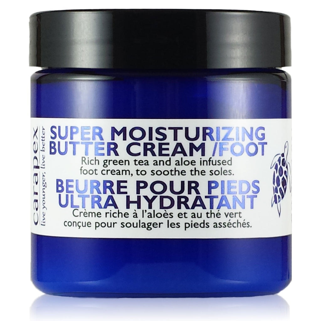 Carapex Super Moisturizing Foot Cream for Rough, Dry, Calloused Feet, Heels and Soles. Natural Heel Rescue Foot Cream that helps Soften Calluses Leaving Your Feet Feeling Smoother. Unscented, (Single) Single - BeesActive Australia