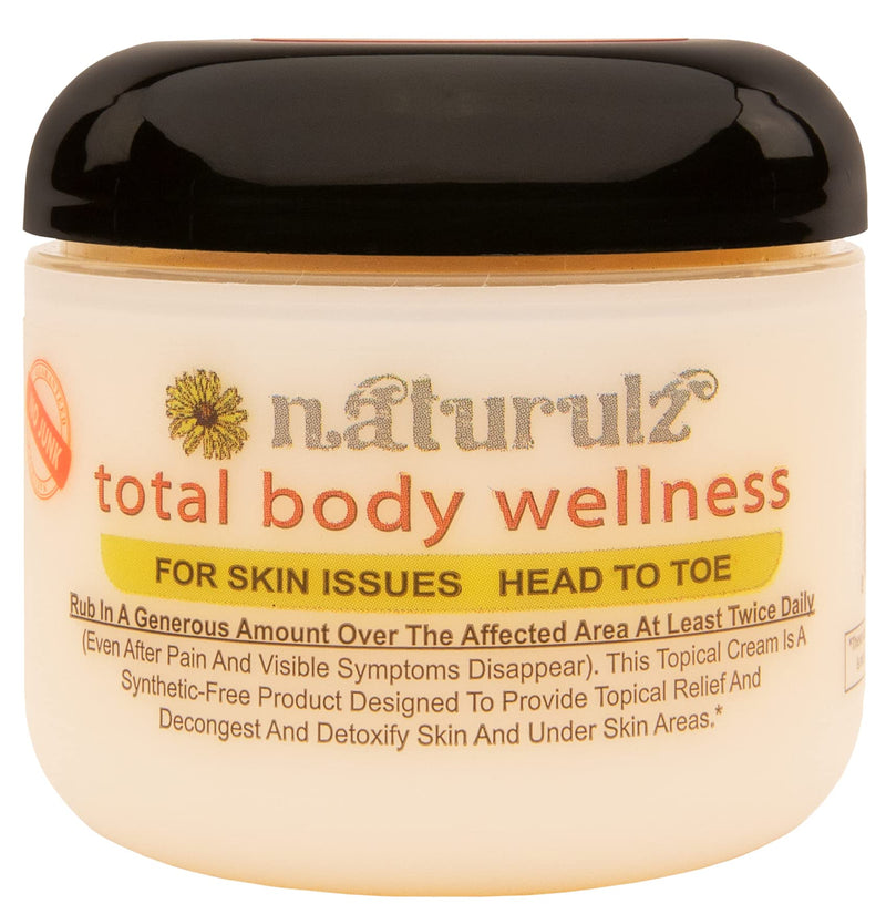 Total Body Wellness Naturulz 4 oz Cream - BeesActive Australia