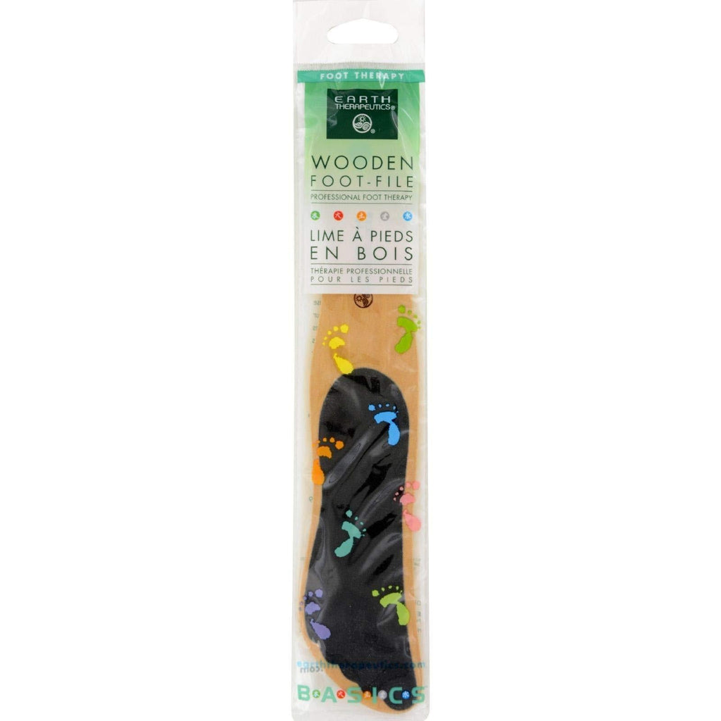 Earth Therapeutics Wooden Foot File - 1 File - BeesActive Australia