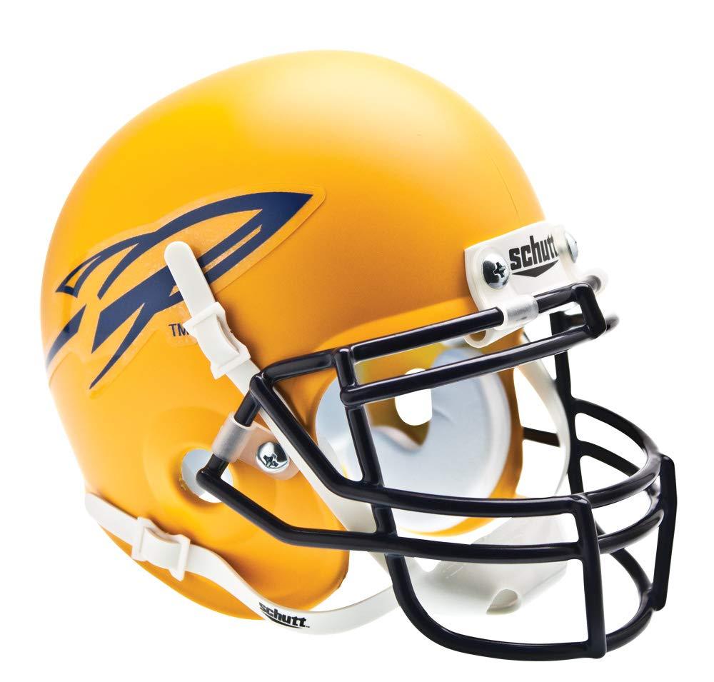 Schutt NCAA Toledo Rockets Mini Authentic XP Football Helmet Alt. 1 - BeesActive Australia