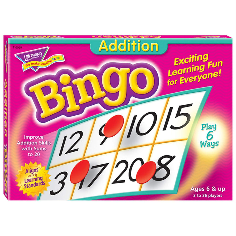 [AUSTRALIA] - Trend Enterprises Addition Bingo Game 