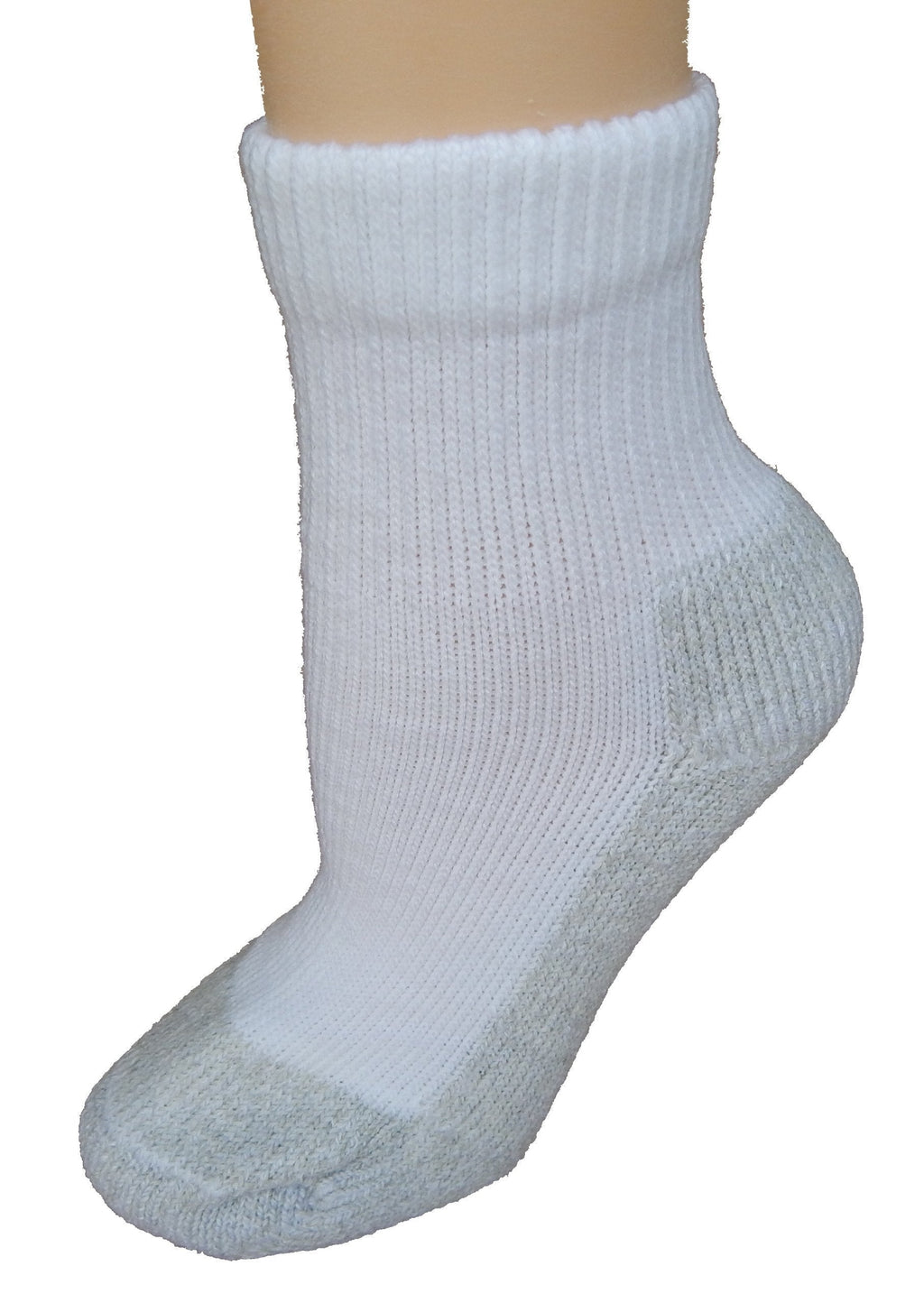 [AUSTRALIA] - Cushees Thick Ankle Socks, 3-pack Large 