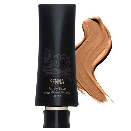 Senna Cosmetics Barely Base Sheer Mineral Makeup SPF 20, Warm Beige, 1.7 Fluid Ounce - BeesActive Australia