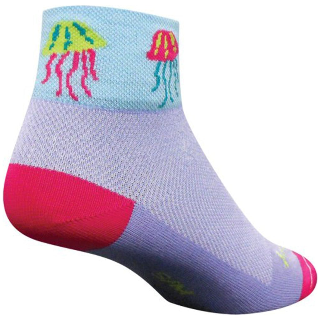 SockGuy Women's 2in Jellyfish Cycling/Running Socks Small-Medium - BeesActive Australia