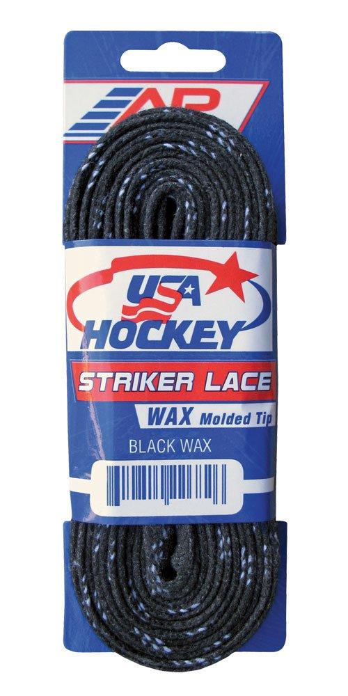 [AUSTRALIA] - A&R Sports USA Waxed Hockey Laces, 132-Inch, Black 