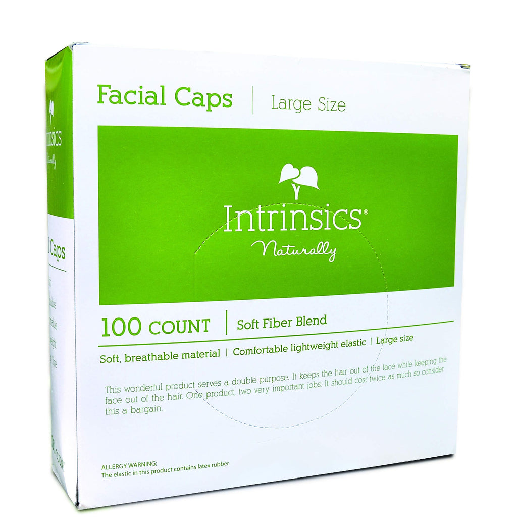 Intrinsics Facial Caps, Nonwoven, 21" Box of 100 - BeesActive Australia