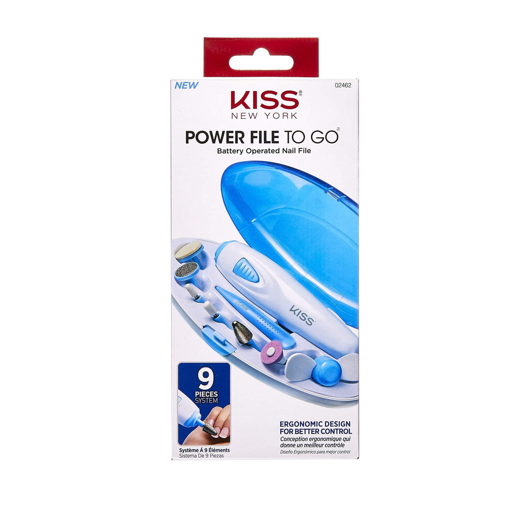 Kiss Power File To Go Wireless Nail File 02462 - BeesActive Australia