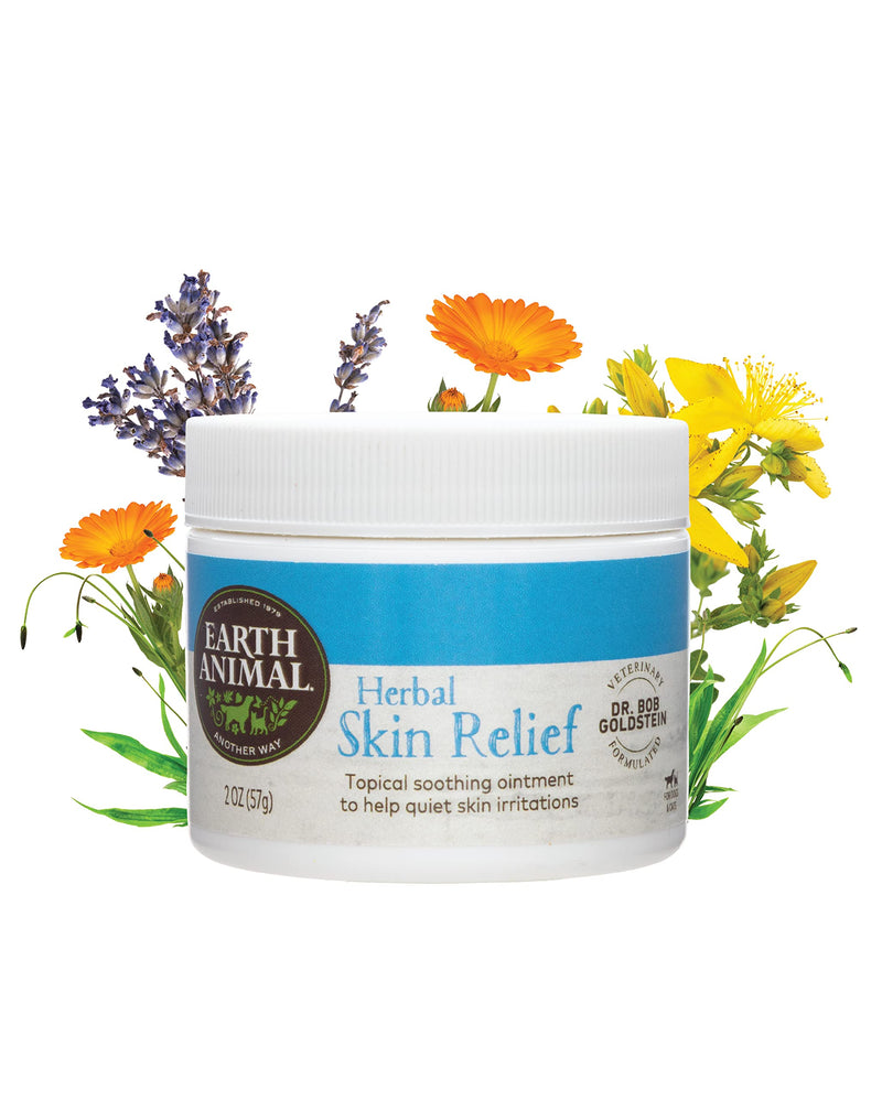 Earth Animal Herbal Balm, Skin and Paw Soother for Dogs and Cats, 2 Ounce - Cat & Dog Itch Relief - BeesActive Australia