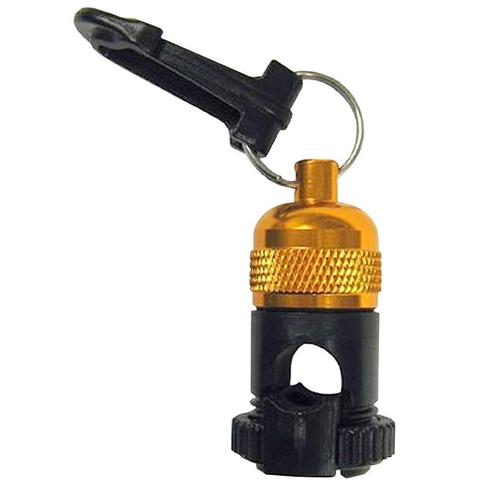 [AUSTRALIA] - Trident Diving Equipment R534 Magnetic Adjustable Hose & Octo Holder with Clip Gold 