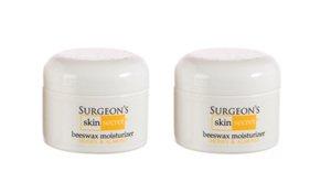 Surgeon's Skin Secret Beeswax Moisturizer Honey Almond 1 Oz Jar (2 Pack) - BeesActive Australia