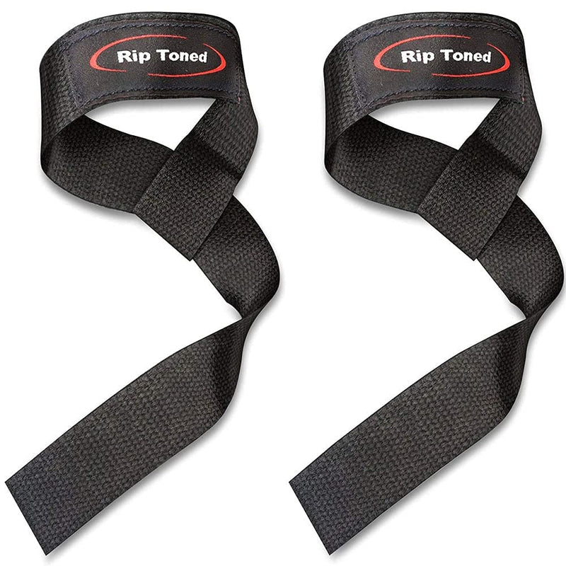 Rip Toned Lifting Straps for Weightlifting –Pair of 23 In. Cotton Weight Lifting Wrist Straps for Men & Women with Neoprene Padding – Lifting Wrist Wraps for Deadlift, Powerlifting & Strength Training - BeesActive Australia