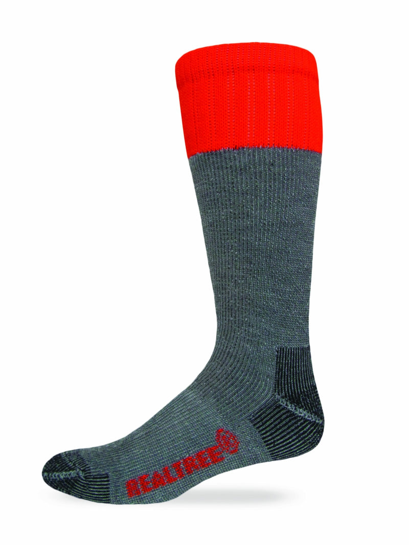 Realtree AP Men's Full Cushion Ultra-Dri Tall Boot Socks (2-Pair) Grey Large - BeesActive Australia