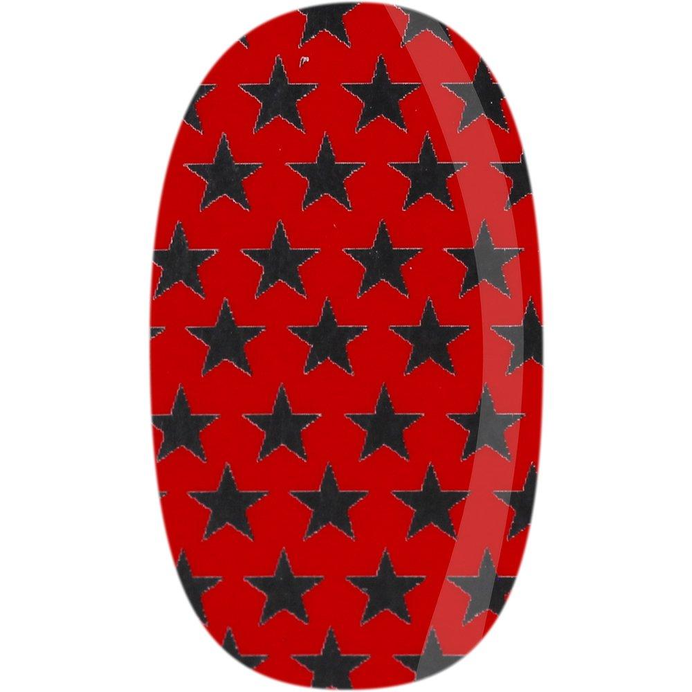 Skinz Nail Decals 24 Count Red and Silver Stars - BeesActive Australia