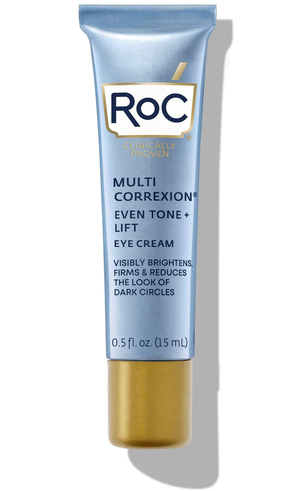 RoC Multi Correxion 5 in 1 Anti-Aging Eye Cream for Puffiness, Under Eye Bags & Dark Circles, 0.5 Fl Oz (Packaging May Vary) - BeesActive Australia