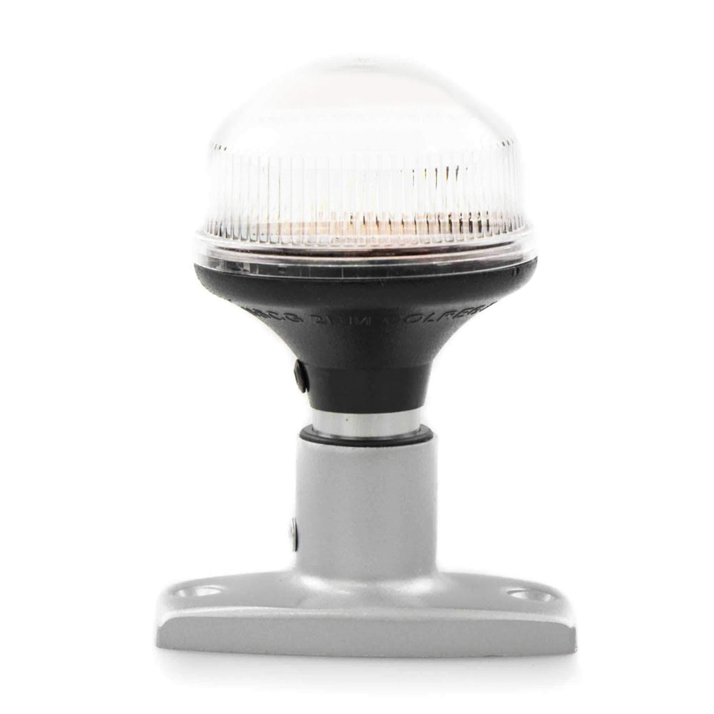 [AUSTRALIA] - Five Oceans Marine Boat All Round Anchor 360 Degree LED Navigation Light, White 4 inches FO-2874 