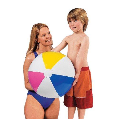 [AUSTRALIA] - INTEX Classic Inflatable Glossy Panel Colorful Beach Ball (Set of 2) 