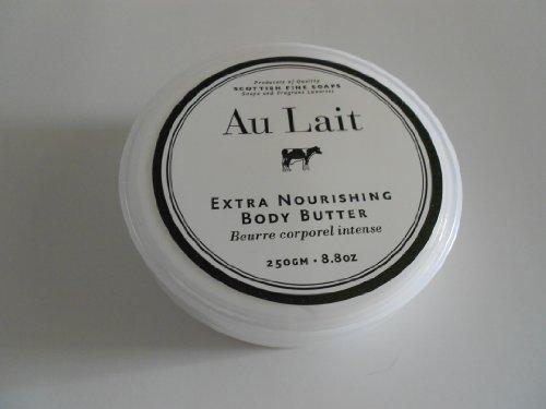 Scottish Fine Soaps Au Lait Extra Nourishing Body Butter - 8.8 oz. pjar - BeesActive Australia