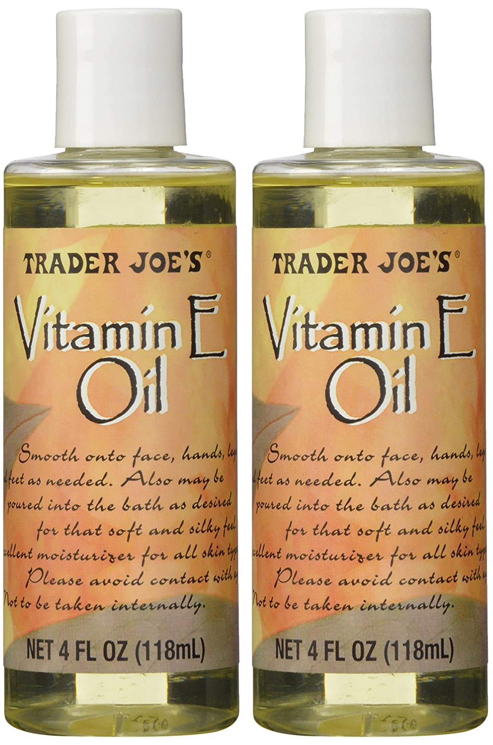 Pack of 2 Trader Joe's Vitamin Oil E 4oz each - BeesActive Australia