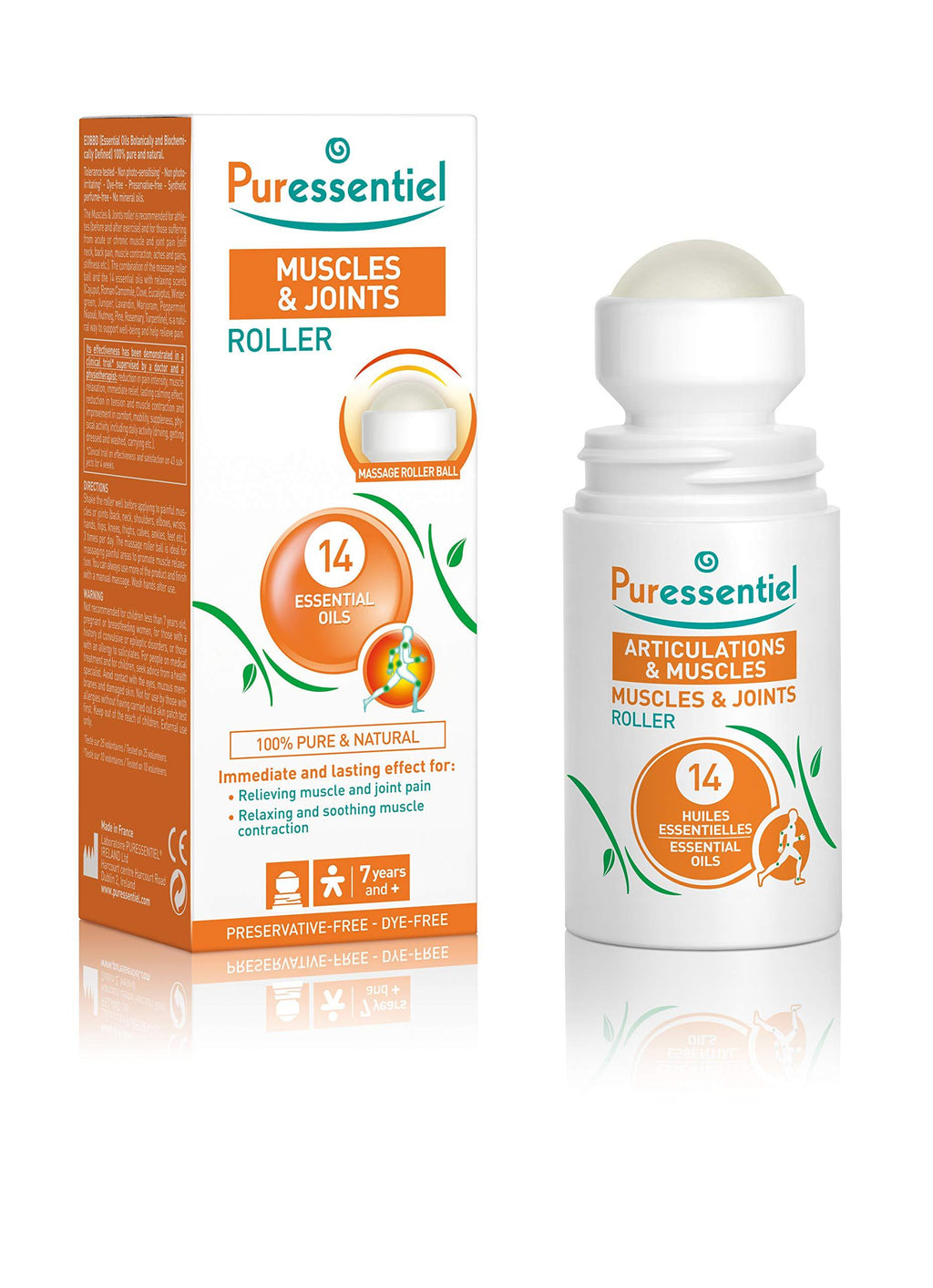 Puressentiel 75 ml Muscles and Joints Roller - BeesActive Australia
